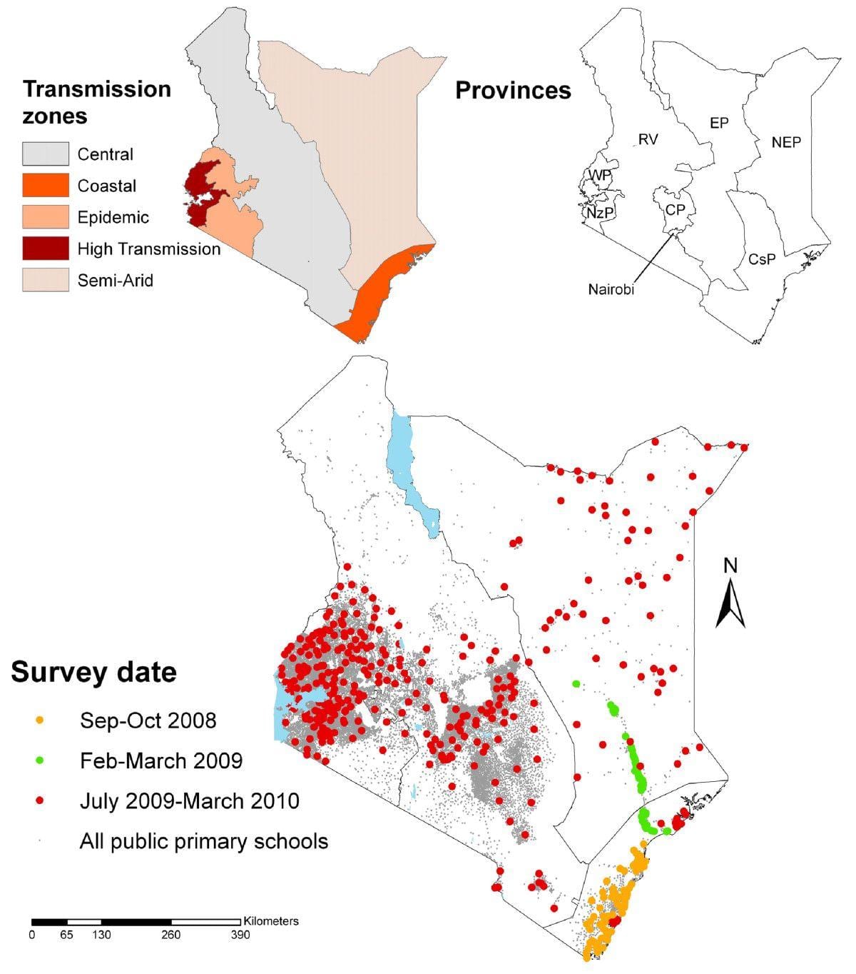Kenia de la escuela de topografía y cartografía