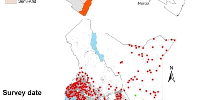 Kenia de la escuela de topografía y cartografía